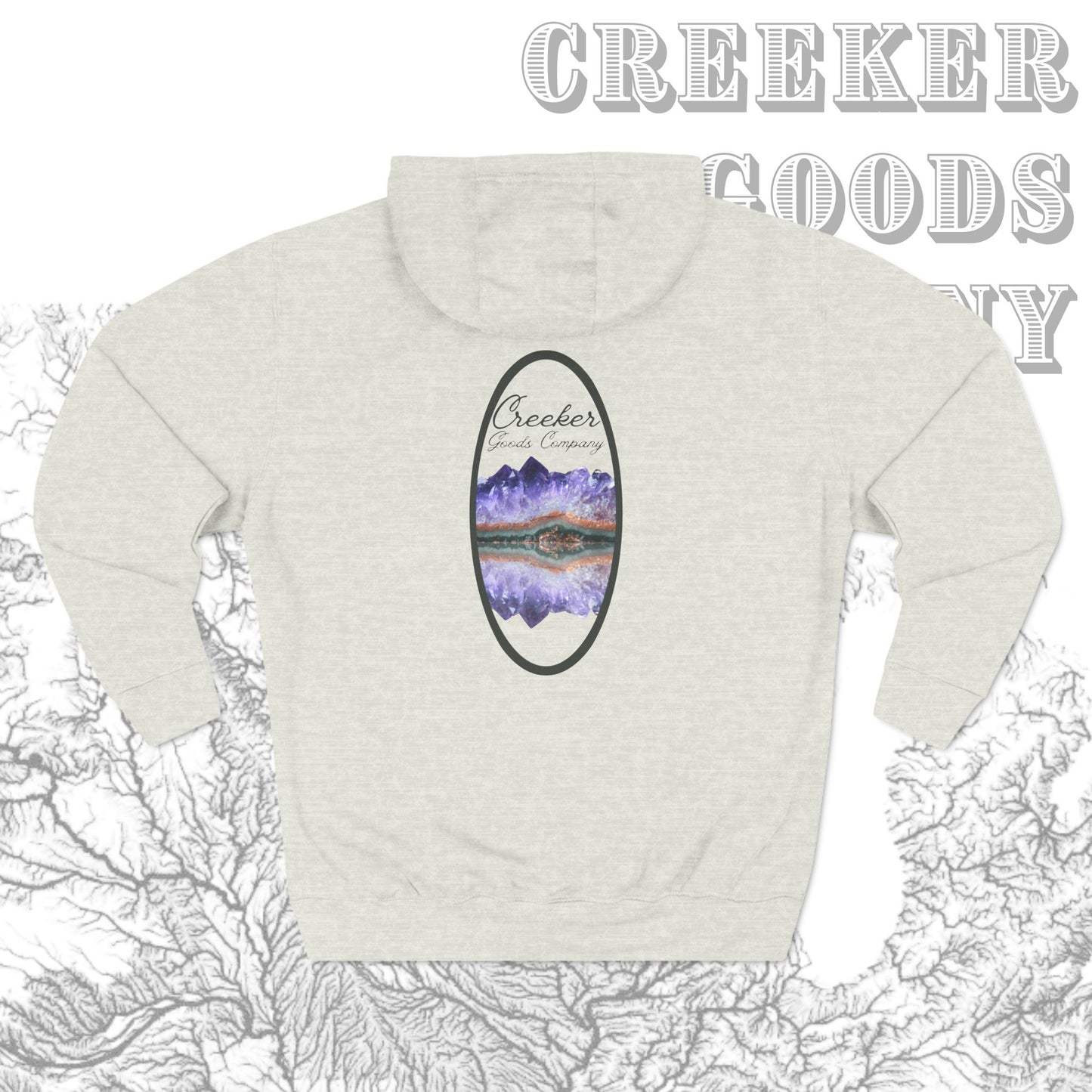 Amethyst Lake Pull Over Hoodie