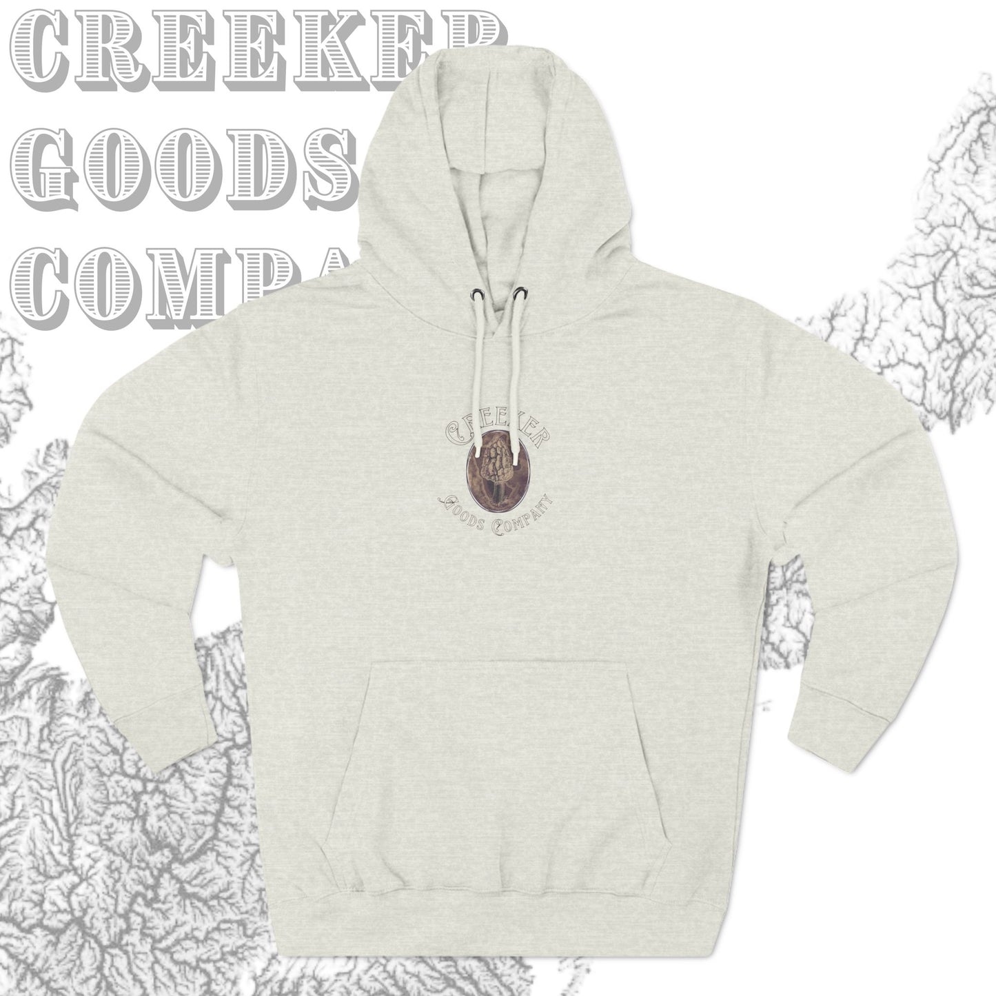 Tintype Morel and Agate Pull Over Hoodie