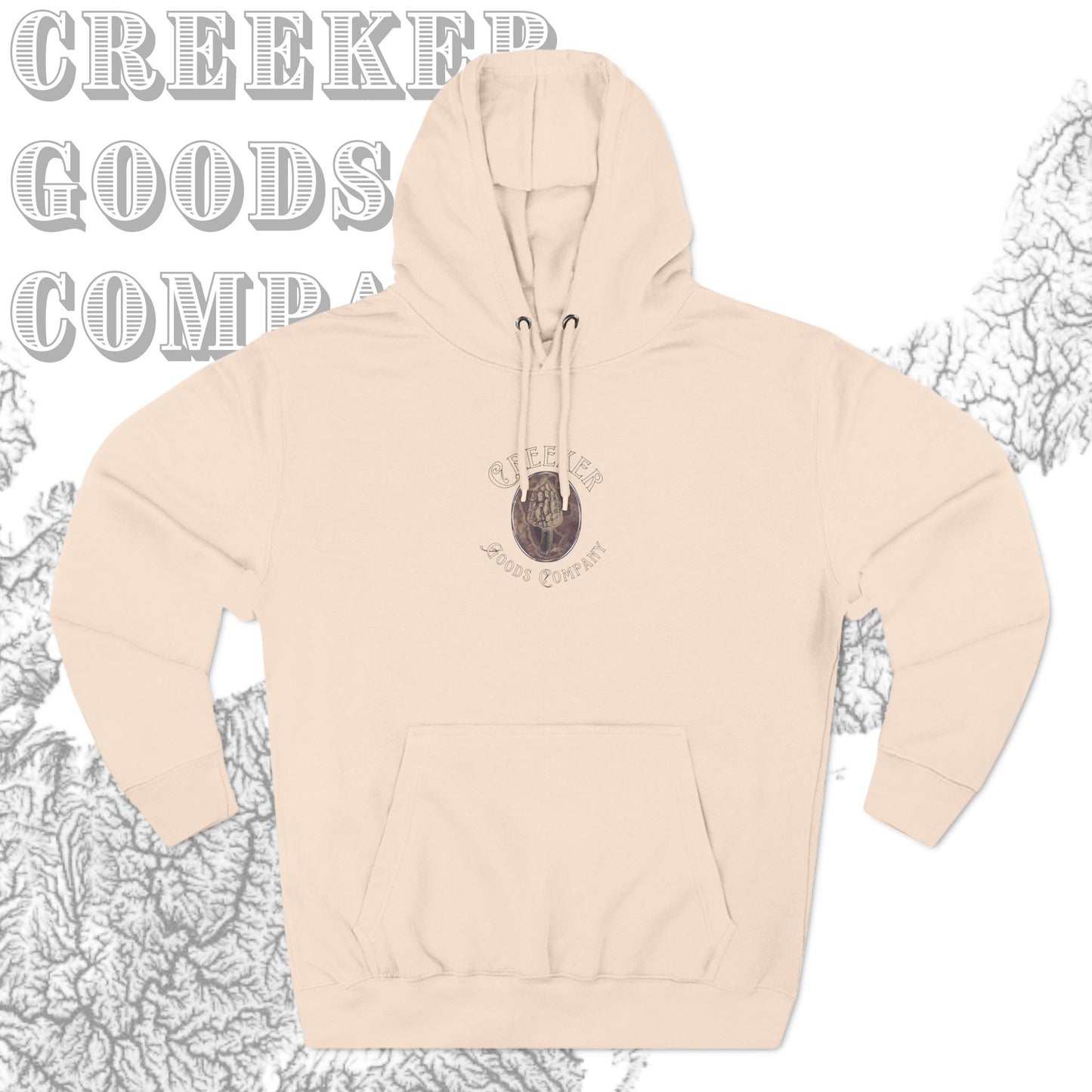 Tintype Morel and Agate Pull Over Hoodie