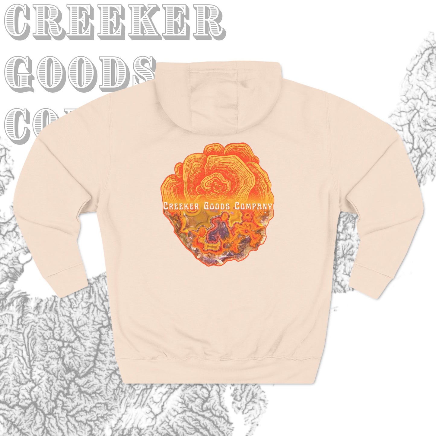 Chicken of the Woods Pull Over Hoodie