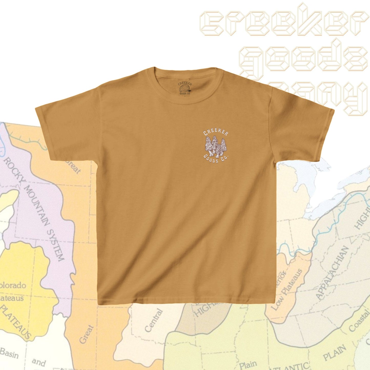 Youth Morel Mushroom Tee