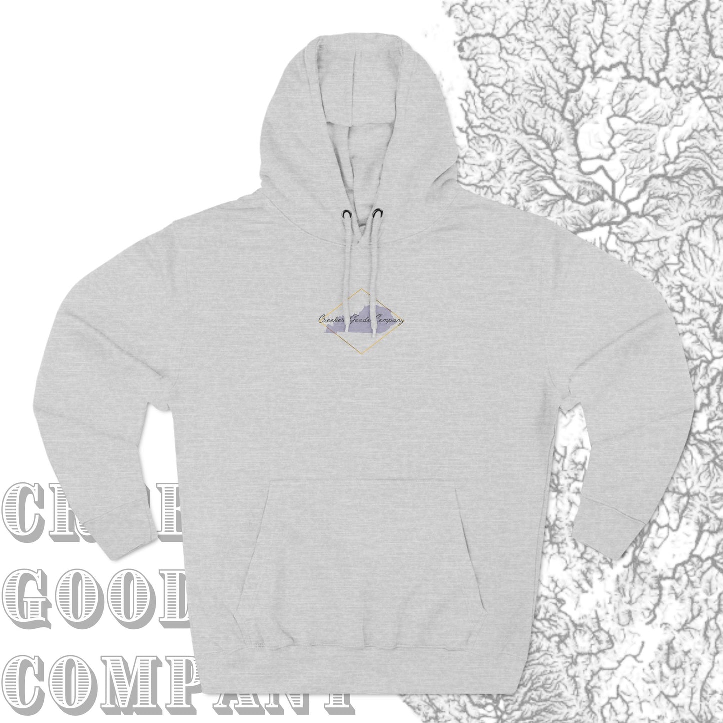 Amethyst Lake Pull Over Hoodie