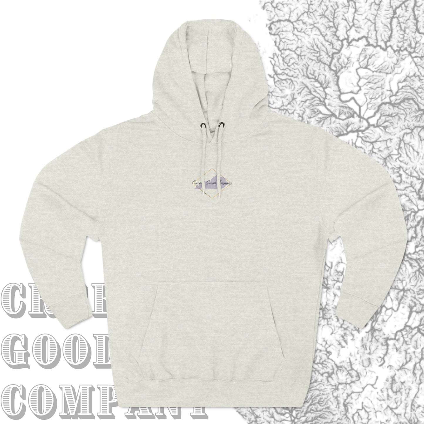 Amethyst Lake Pull Over Hoodie