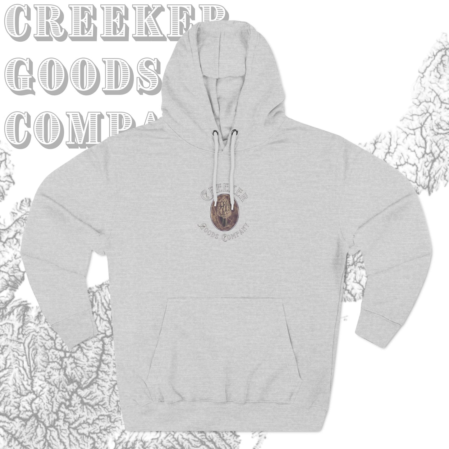 Tintype Morel and Agate Pull Over Hoodie