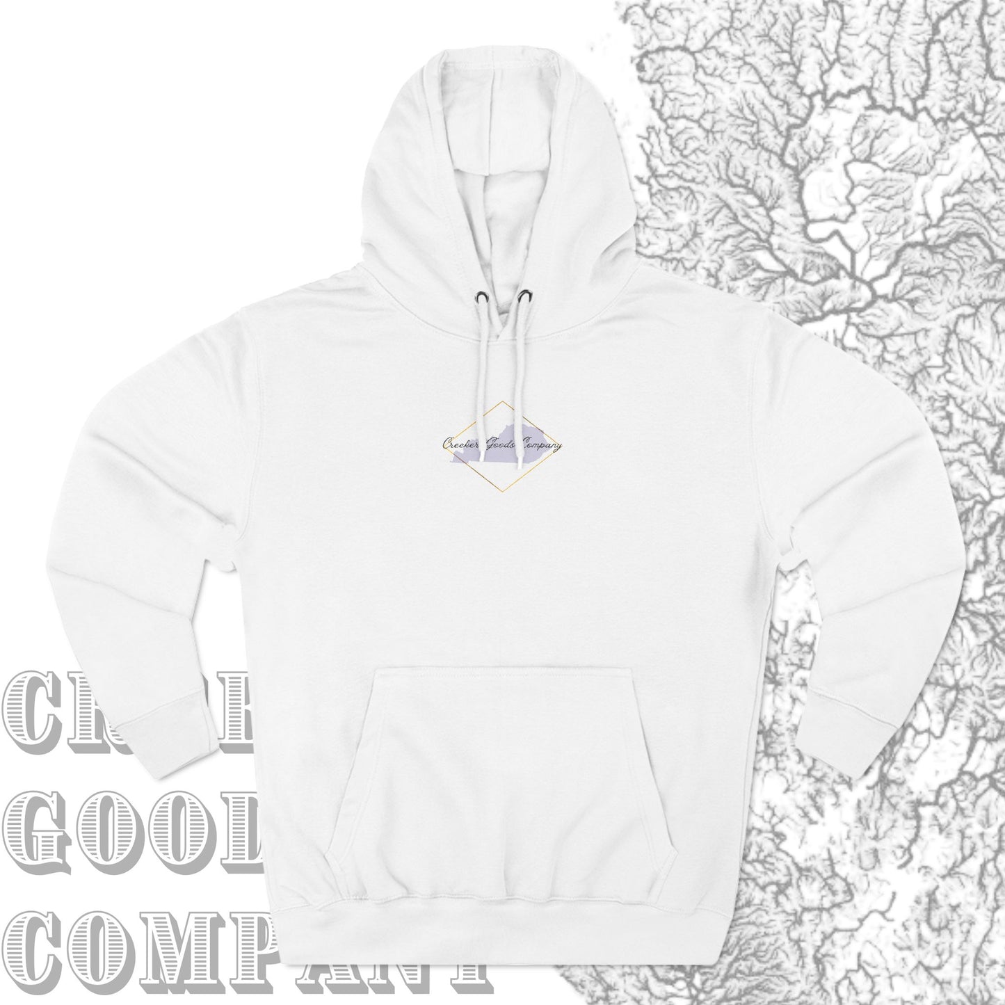 Amethyst Lake Pull Over Hoodie